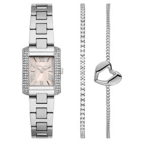 Michael Kors MK7514SET Gri Kadın Kol Saati ve Bileklik Seti
