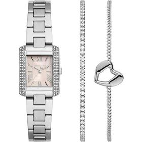 Michael Kors MK7514SET Gri Kadın Kol Saati ve Bileklik Seti