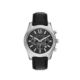 Michael Kors MK9256 Siyah Deri Erkek Kol Saati