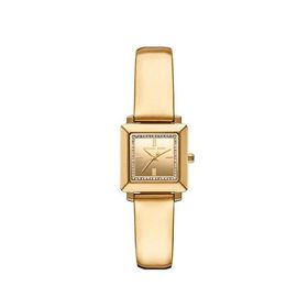 Michael Kors Mko1218 Altın Rengi Deri Kadın Kol Saati