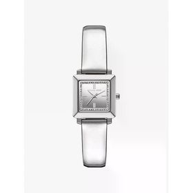Michael Kors Mko1219 Gri Metalik Deri Kadın Kol Saati