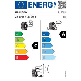 Michelin 255/45 R18 99Y Primacy 4 Yaz Lastiği
