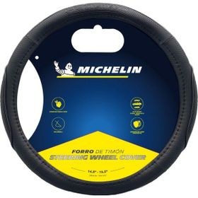 Michelin MC1003N Premium Suni Deri Siyah Direksiyon Kılıfı