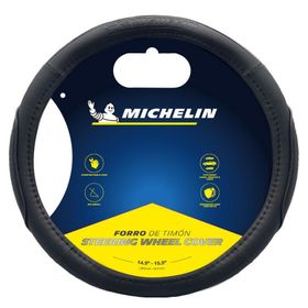 Michelin MC1003N Premium Suni Deri Siyah Direksiyon Kılıfı