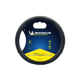 Michelin MC1003N Premium Suni Deri Siyah Direksiyon Kılıfı