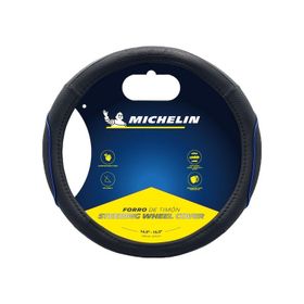 Michelin MC1003NAZ Premium Suni Deri Mavi Direksiyon Kılıfı