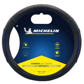 Michelin MC1003NAZ Premium Suni Deri Mavi Direksiyon Kılıfı
