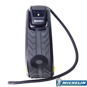Michelin MC12208 Siyah Dijital Basınç Göstergeli Manuel Ayak Pompası
