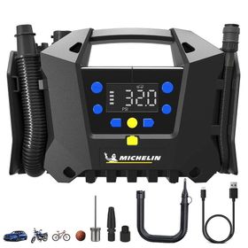 Michelin MC34259 11.1 Volt 2.5 Ah 120 PSI Ayarlanabilir Dijital Basınç Göstergeli Şişirme Pompası