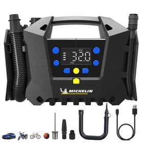 Michelin MC34259 11.1 Volt 2.5AH 120PSI Şarjlı Yatak Şişirme Pompası