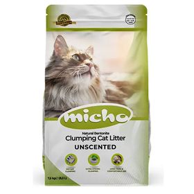 Micho İnce Taneli Topaklanan 2x10 kg Kedi Kumu