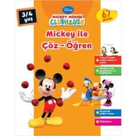 MICKEY İLE ÇÖZ ÖĞREN 3-4 YAŞ - KOLEKTIF