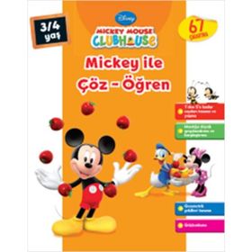 MICKEY İLE ÇÖZ ÖĞREN 3-4 YAŞ - KOLEKTIF