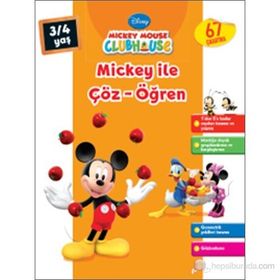 MICKEY İLE ÇÖZ ÖĞREN 3-4 YAŞ - KOLEKTIF