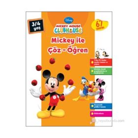 MICKEY İLE ÇÖZ ÖĞREN 3-4 YAŞ - KOLEKTIF