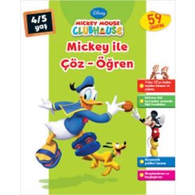 MICKEY İLE ÇÖZ ÖĞREN 4-5 YAŞ - KOLEKTIF