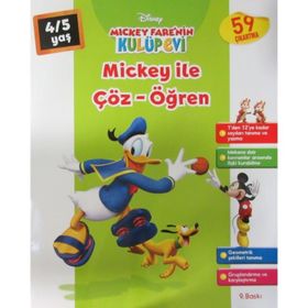MICKEY İLE ÇÖZ ÖĞREN 4-5 YAŞ - KOLEKTIF