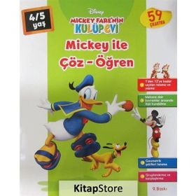 MICKEY İLE ÇÖZ ÖĞREN 4-5 YAŞ - KOLEKTIF