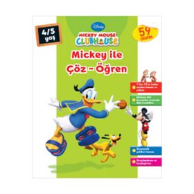 MICKEY İLE ÇÖZ ÖĞREN 4-5 YAŞ - KOLEKTIF