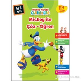MICKEY İLE ÇÖZ ÖĞREN 4-5 YAŞ - KOLEKTIF