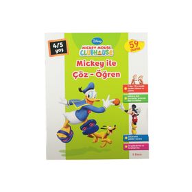 MICKEY İLE ÇÖZ ÖĞREN 4-5 YAŞ - KOLEKTIF