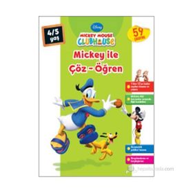 MICKEY İLE ÇÖZ ÖĞREN 4-5 YAŞ - KOLEKTIF