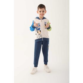 Mickey Mouse D4818-3 Vanilya Erkek Çocuk Eşofman Takımı