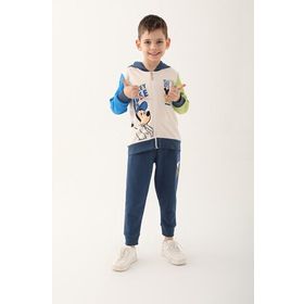Mickey Mouse D4818-3 Vanilya Erkek Çocuk Eşofman Takımı