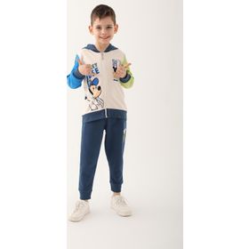 Mickey Mouse D4818-3 Vanilya Erkek Çocuk Eşofman Takımı