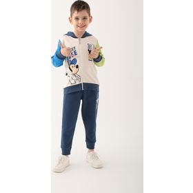 Mickey Mouse D4818-3 Vanilya Erkek Çocuk Eşofman Takımı