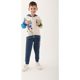 Mickey Mouse D4818-3 Vanilya Erkek Çocuk Eşofman Takımı