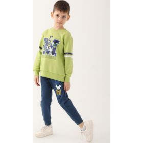 Mickey Mouse D4820-3 Fıstık Yeşili Erkek Çocuk Eşofman Takımı