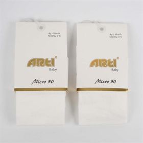 Micro 300178 Krem 6 Ay Artı Muz Külotlu Çorap