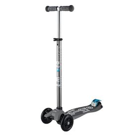 Micro Maxi Deluxe 5-12 Yaş Gri 3 Tekerlekli Scooter