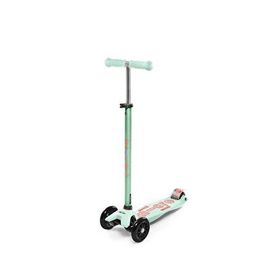 Micro Maxi Deluxe Ayarlanabilir Gidonlu 3 Tekerlekli Yeşil Çocuk Scooter