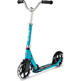 Micro Maxi Deluxe Led MICRO-MMD078_74409 Aqua 5-12 Yaş Turkuaz 3 Tekerlekli Scooter