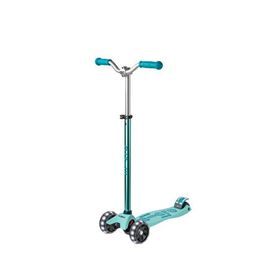 Micro Maxi Deluxe Pro Led Vibrant Blue 3 Tekerli Işıklı Turkuaz Çocuk Scooter