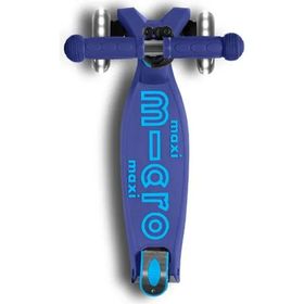 Micro Maxi Micro Deluxe LED Foldable Lacivert 3 Tekerlekli Scooter