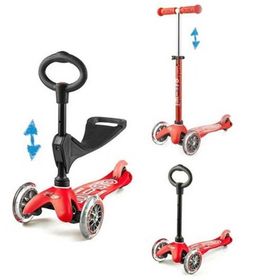 Micro MCR.MMD015 Red Mini 3in1 Deluxe Scooter