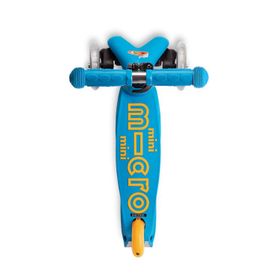 Micro Mini Deluxe Katlanabilir Turkuaz 3 Tekerlekli Scooter