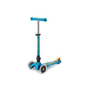 Micro Mini Deluxe Katlanabilir Turkuaz 3 Tekerlekli Scooter