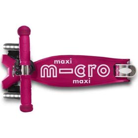 Micro MMD077 Maxi Deluxe Led 3 Tekerlekli Pembe Scooter