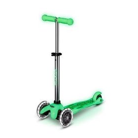 Micro MMD212 Deluxe Glow LED Plus Icy Lime Scooter