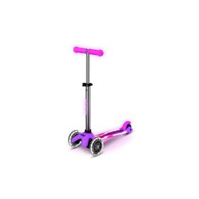 Micro MMD213 Deluxe Glow LED Plus Frosty Pink Scooter