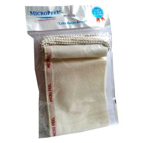 Micro Peel Beyaz 12x70 cm İpek Sırt Kesesi