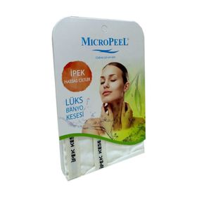 Micro Peel Beyaz İpek Hassas Cilt İçin Banyo Kesesi