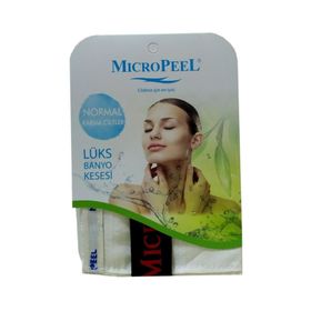 Micro Peel Beyaz Karma Cilt İçin Banyo Kesesi