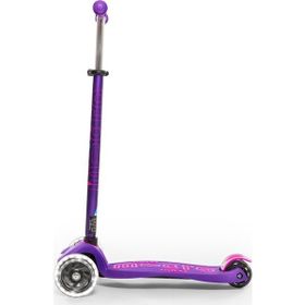 Micro Scooter MMD066 Işıklı Mor Deluxe Maxi Scooter