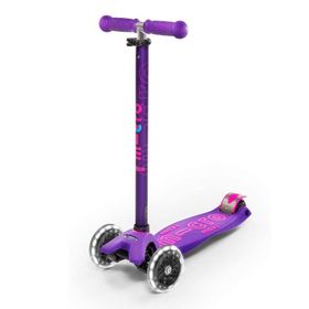 Micro Scooter MMD066 Işıklı Mor Deluxe Maxi Scooter