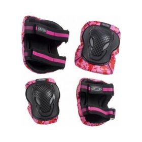 Micro Scooter Pembe Dizlik ve Dirseklik